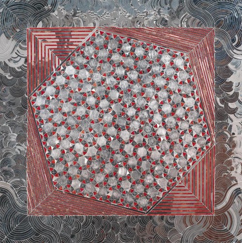Monir Farmanfarmaian – Floating Hexagon